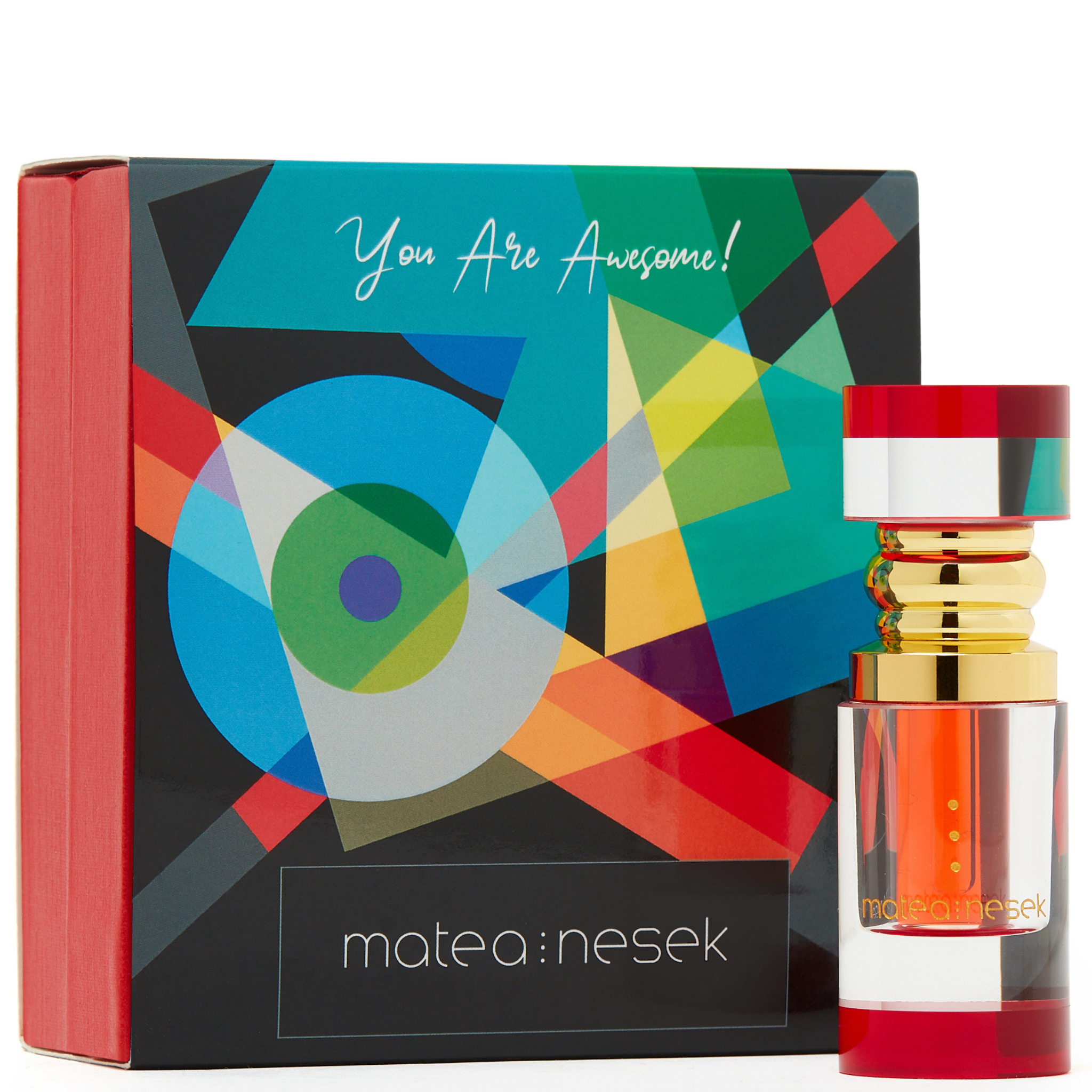 MATEA NESEK Concentrated Perfume Oil - YOU ARE AWESOME, 3ml | Long-lasting | Alcohol-Free Fragrance | Made in Dubai