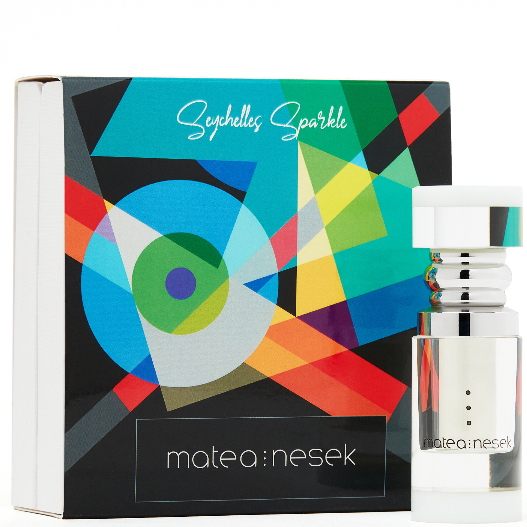 MATEA NESEK Concentrated Perfume Oil – Seychelles Sparkle, 3ml | Long-lasting, Alcohol-Free Fragrance | Made in Dubai