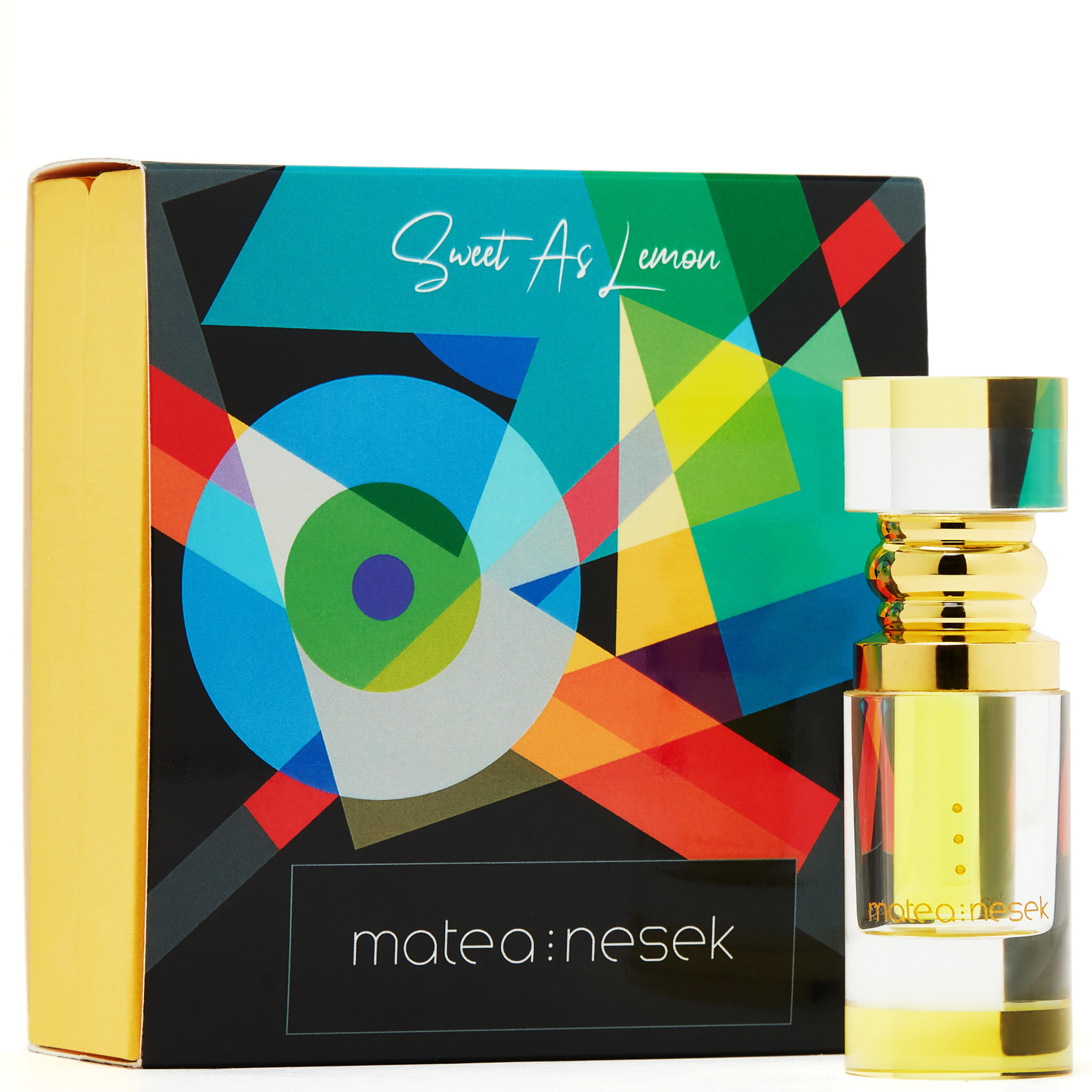 MATEA NESEK Concentrated Perfume Oil – Sweet As Lemon, 3ml | Long-lasting, Alcohol-Free Fragrance | Made in Dubai